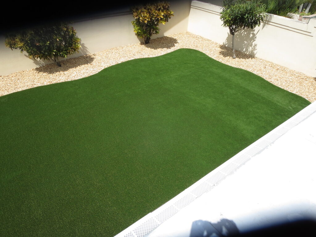 Bluffs Backyard Aerial View